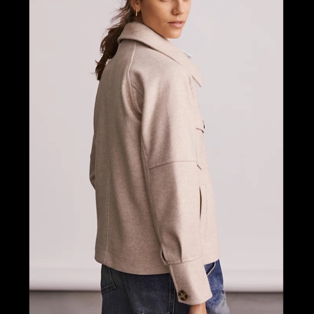 Anthropologie Cream Jacket - Picture 4 of 15